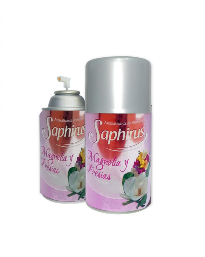 Magnolia y Fresias Saphirus