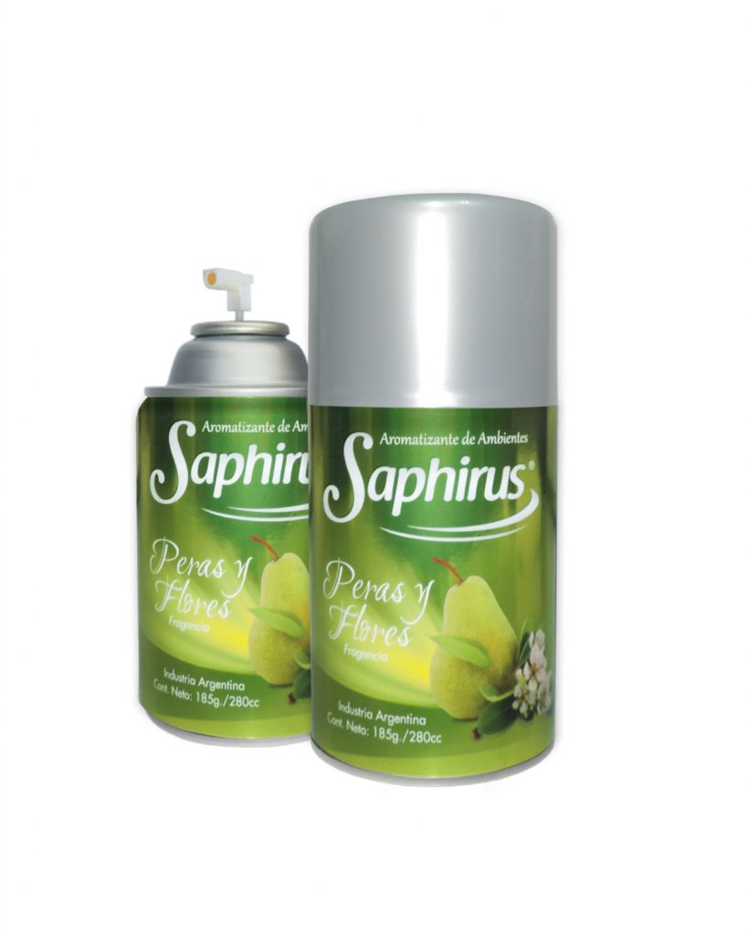 Peras y flores Saphirus