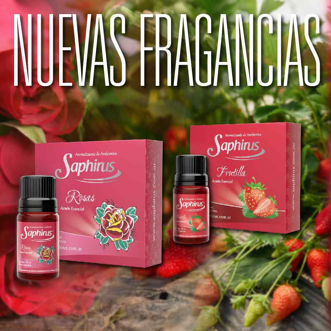 Aceite rosas y frutilla -Saphirus