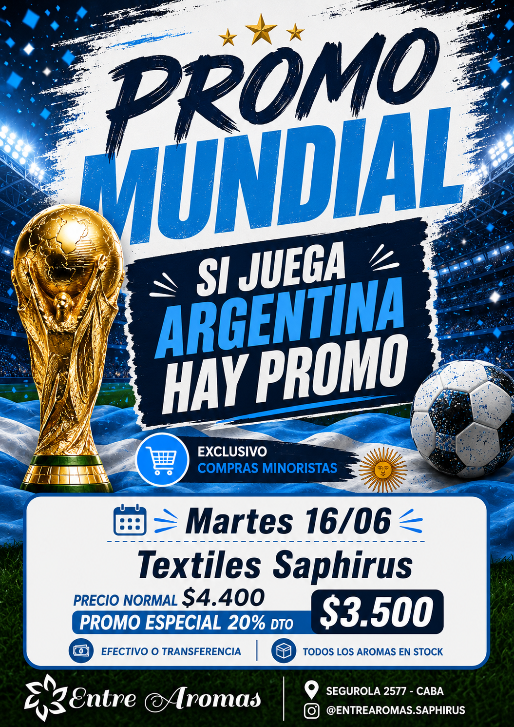 promo mundial Saphirus