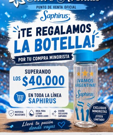 Saphirus Mundial. Saphiruneta. Medalla. Obelisco. Tribuna
